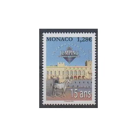 Monaco - 2021 - No 3291 - Chevaux Retour Gratuit