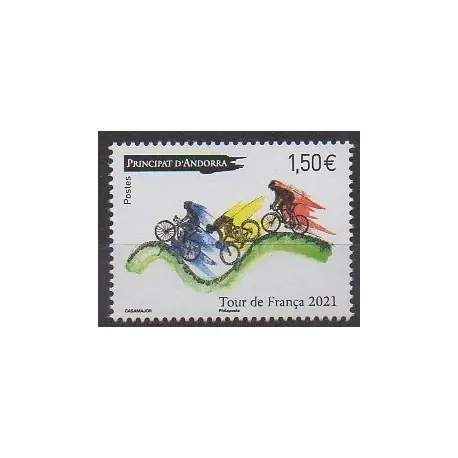 Andorre - 2021 - No 862 - Sports divers - Tour de France Dernière Chance