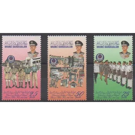 Brunei - 1996 - No 497/499 - Histoire militaire Premium