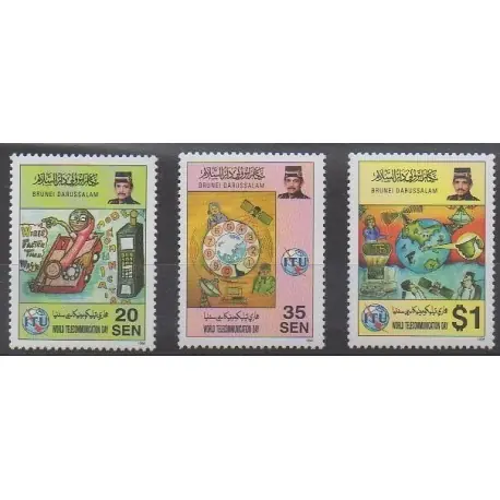 Meilleure Qualité Brunei - 1996 - No 500/502 - Télécommunications