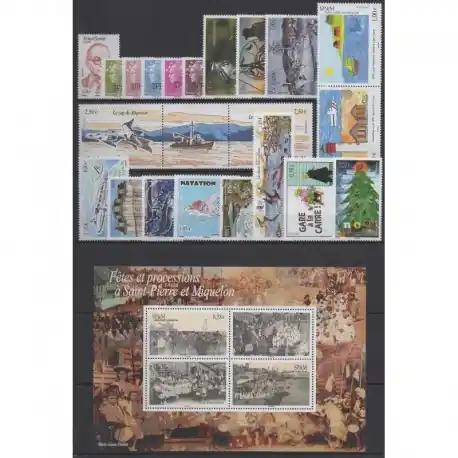 Meilleur Prix Saint-Pierre et Miquelon - Année complète - 2010 - No 966/990 - BF15