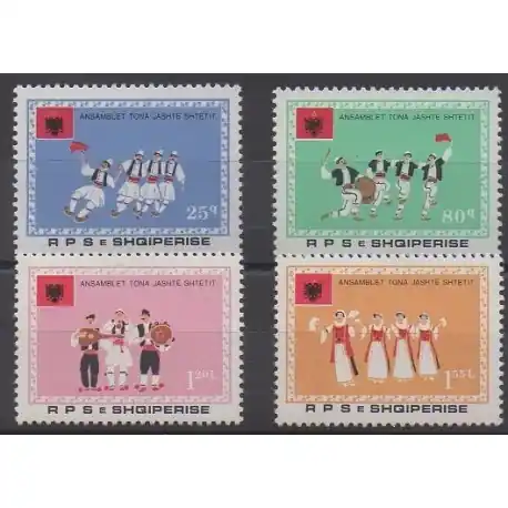 Albanie - 1983 - No 1959/1962 - Folklore Nouvelle Collection