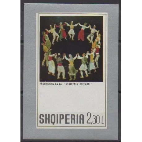 Albanie - 1972 - No BF22 - Folklore Retour Gratuit
