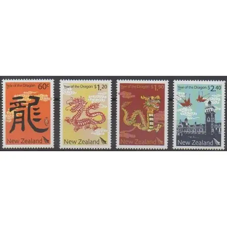 Nouveauté Nouvelle-Zélande - 2012 - No 2762/2765 - Horoscope