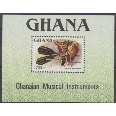 Ghana - 1987 - No BF128 - Musique Offre Spéciale