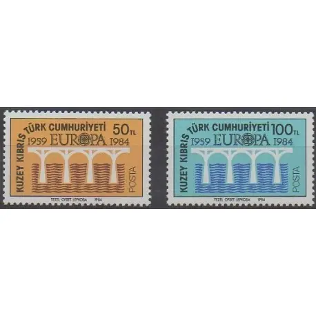 Bon Marché Turquie - Chypre du nord - 1984 - No 127/128 - Europa