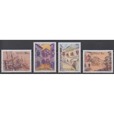 Prix Choc Macao - 1996 - No 807/810 - Peinture