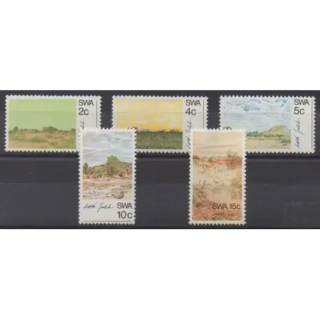 Usine Directe Sud-Ouest africain - 1973 - No 313/317 - Peinture