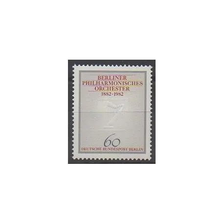 Must-Have Allemagne occidentale (RFA - Berlin) - 1982 - No 627 - Musique