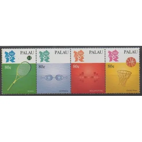 Promotion Saisonnière Palau - 2012 - No 2759/2762 - Jeux Olympiques d'été