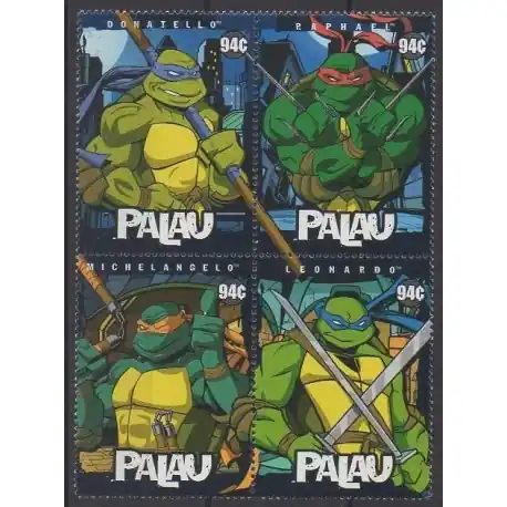 Nouvel Arrivage Palau - 2009 - No 2453/2456 - Dessins Animés - BD