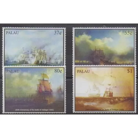 Palau - 2005 - No 2132/2135 - Histoire militaire - Navigation Promotion