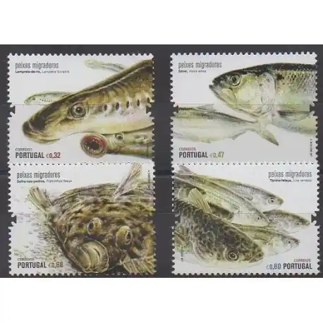 Pas Cher Portugal - 2011 - No 3592/3595 - Vie marine