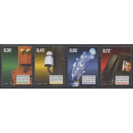 Portugal - 2004 - No 2804/2807 - Télécommunications Vente Directe