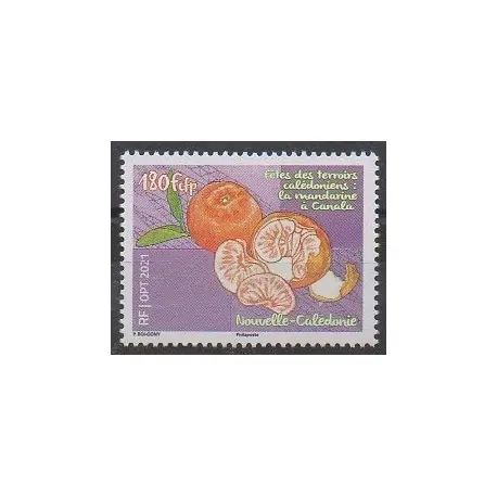 Nouvelle-Calédonie - 2021 - No 1410 - Fruits ou légumes Livraison Gratuite