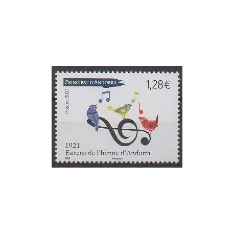 Jusqu’à Épuisement Des Stocks Andorre - 2021 - No 865 - Musique