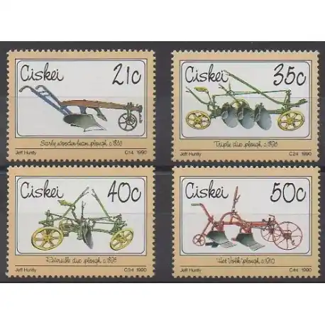 Afrique du Sud - Ciskey - 1990 - No 175/178 Dernier Modèle