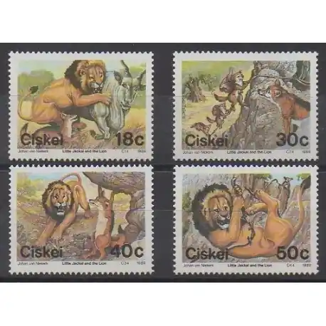 Afrique du Sud - Ciskey - 1989 - No 158/161 - Littérature Dernière Chance
