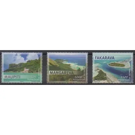 Offre Limitée Polynésie - 2021 - No 1280/1282 - Sites