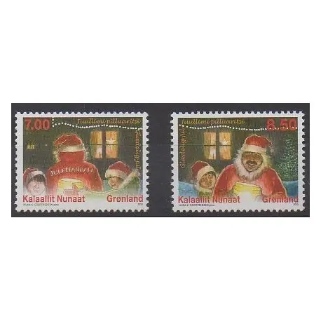 Top Vente Groenland - 2010 - No 550/551 - Noël