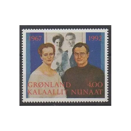 Groenland - 1992 - No 214 - Royauté - Principauté Remise
