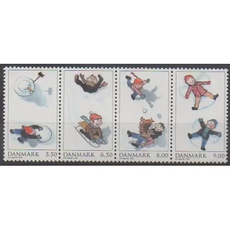 Quantité Limitée Danemark - 2009 - No 1546/1549 - Enfance
