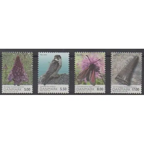 Petit Prix Danemark - 2009 - No 1527/1530 - Animaux