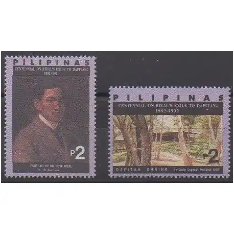 Authentique Philippines - 1992 - No 1906/1907 - Histoire