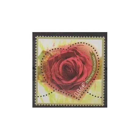 Promotion Saisonnière Andorre - 2007 - No 639 - Roses