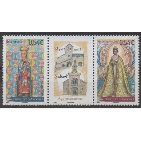 Andorre - 2007 - No 641/642 - Religion Offre Du Jour