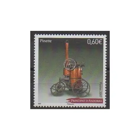 Produit De Marque Andorre - 2007 - No 643 - Voitures