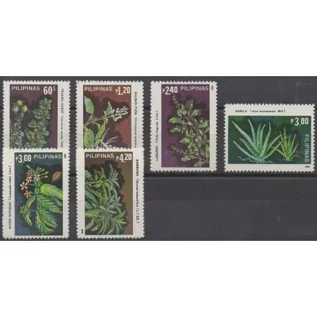 Philippines - 1985 - No 1436/1441 - Flore Nouvelle Collection