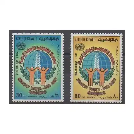 Koweït - 1985 - No 1056/1057 - Enfance Tendance