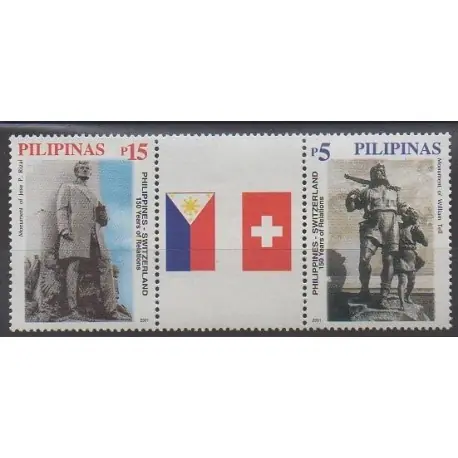 Philippines - 2001 - No 2715/2716 - Histoire Tendance