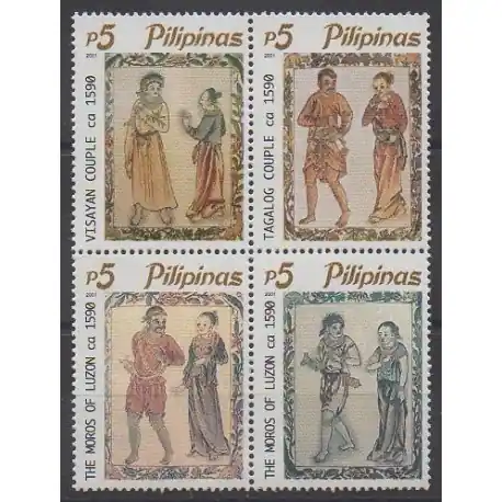 Philippines - 2001 - No 2672/2675 Marque