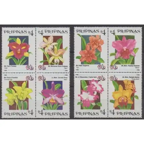 Philippines - 1996 - No 2326/2333 - Orchidées Dernière Chance