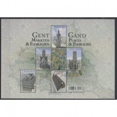 Premium Belgique - 2016 - No F4553 - Monuments - Églises