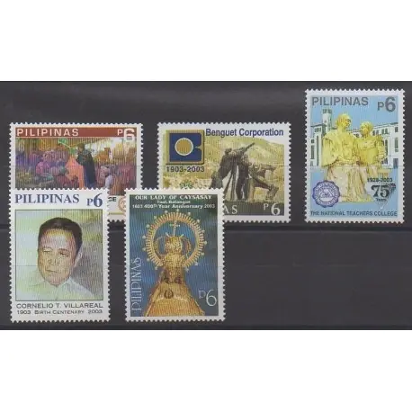Philippines - 2003 - No 2802/2806 Satisfait Ou Remboursé