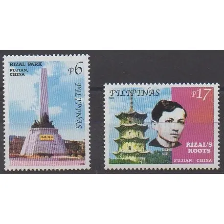 Philippines - 2003 - No 2786/2787 - Littérature - Histoire Commander Vite