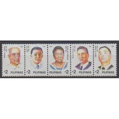 Philippines - 1994 - No 2091/2095 - Célébrités Promotion