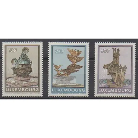 Luxembourg - 1990 - No 1198/1200 - Art Commande En Gros