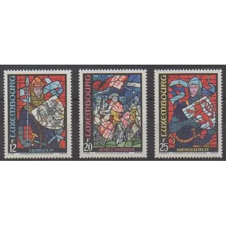 Livraison Mondiale Luxembourg - 1989 - No 1177/1179 - Art - Histoire