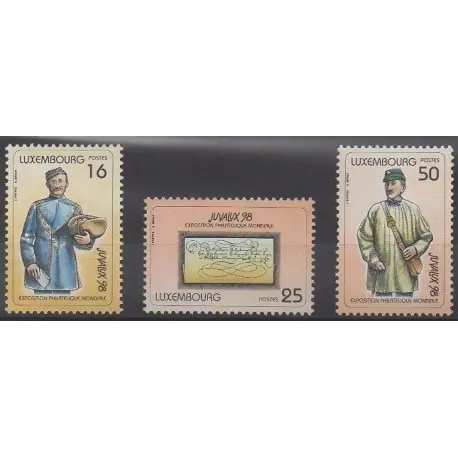 Petit Prix Luxembourg - 1998 - No 1398/1400 - Service postal - Exposition