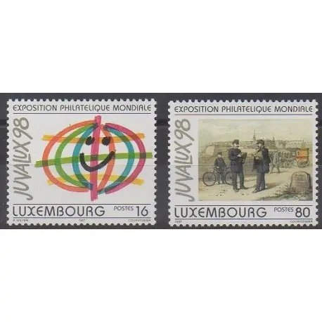 Luxembourg - 1997 - No 1373/1374 - Exposition - Philatélie Pas Cher