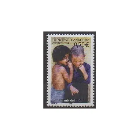 Prix Choc Andorre - 2004 - No 592 - Enfance