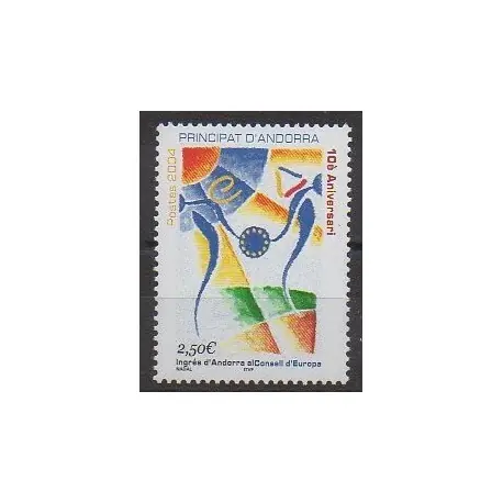 Andorre - 2004 - No 602 - Europe Petit Prix