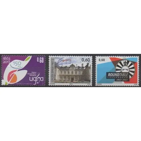 Luxembourg - 2013 - No 1907/1909 Garantie Incluse