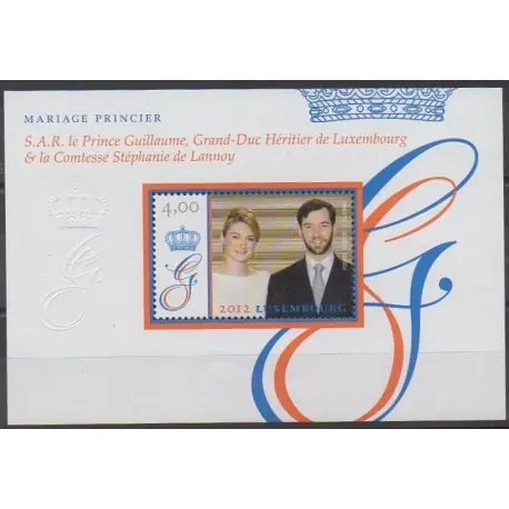 Luxembourg - 2012 - No BF30 - Royauté - Principauté Artisanat