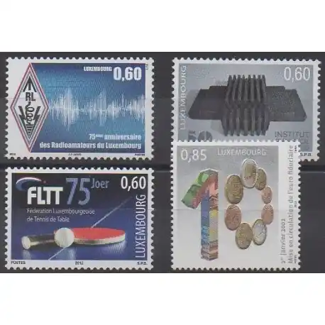 Prix Promo Luxembourg - 2012 - No 1875/1878