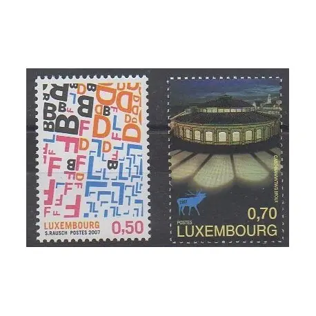 Original Luxembourg - 2007 - No 1712/1713